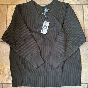 Olive Green Sweater
